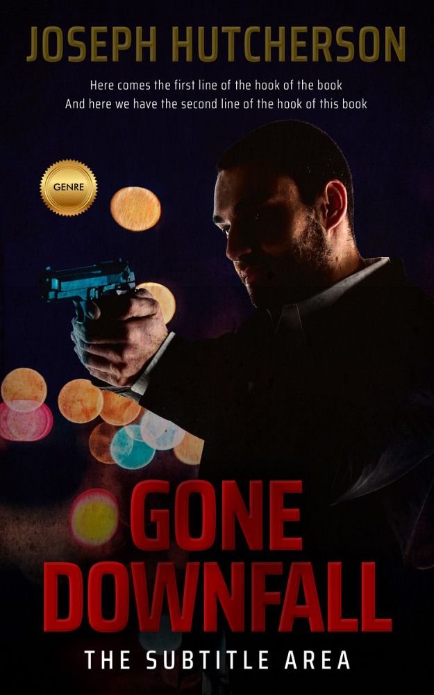 Front view of Cinder #2222 - Premade Action & Adventure Book Cover | BookCoverZone