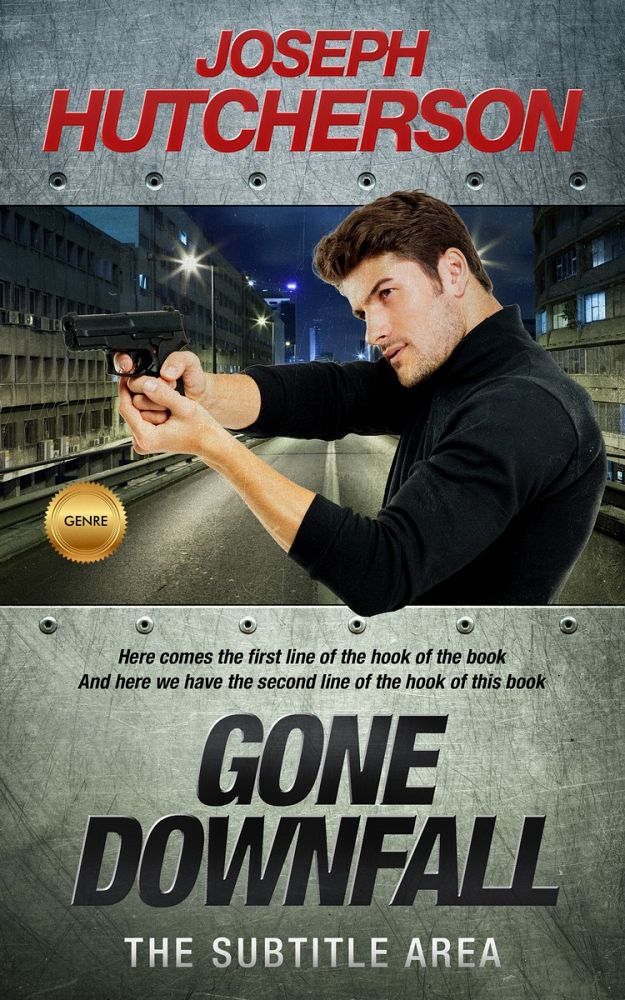 Front view of Cape Cod #2233 - Premade Action & Adventure Book Cover | BookCoverZone