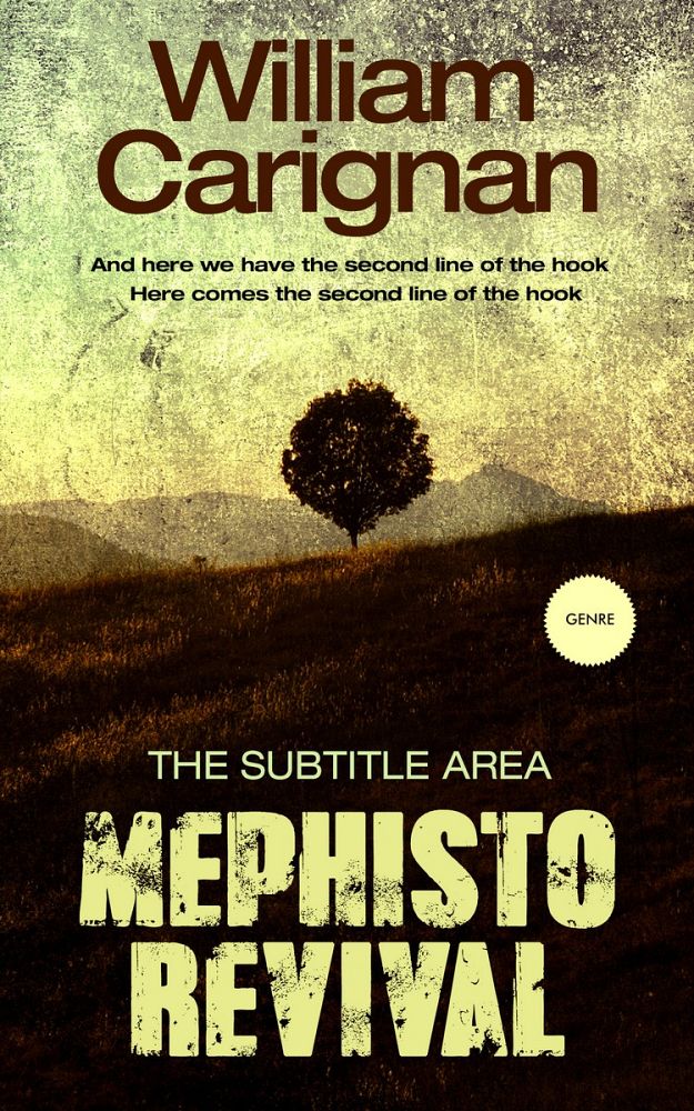 Front view of Primrose #2280 - Premade Horror Book Cover | BookCoverZone