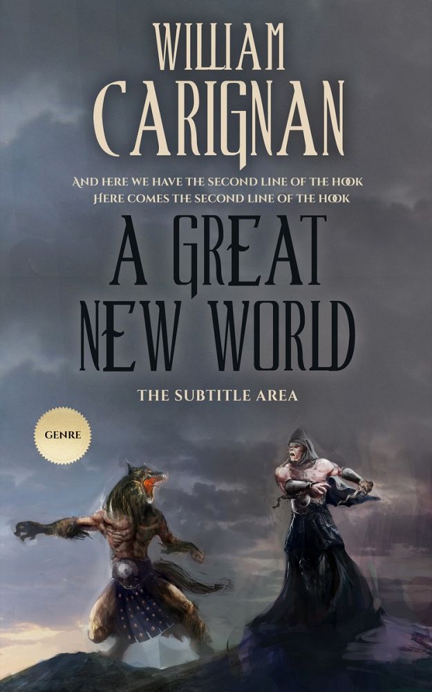 Front view of Abbey #2284 - Premade Fantasy Book Cover | BookCoverZone