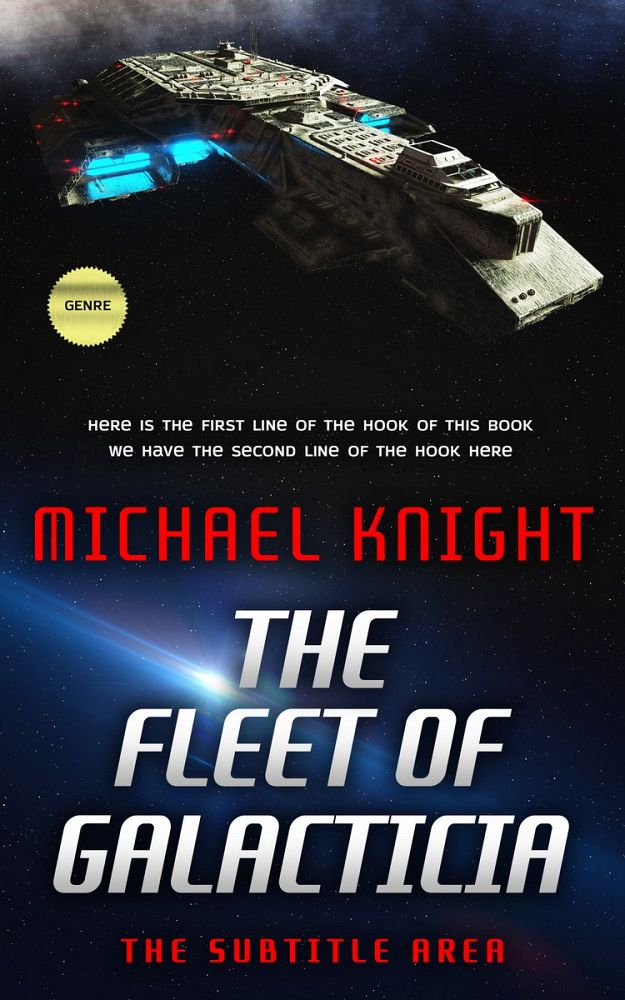 Front view of Vulcan #2492 - Premade Science Fiction Book Cover | BookCoverZone