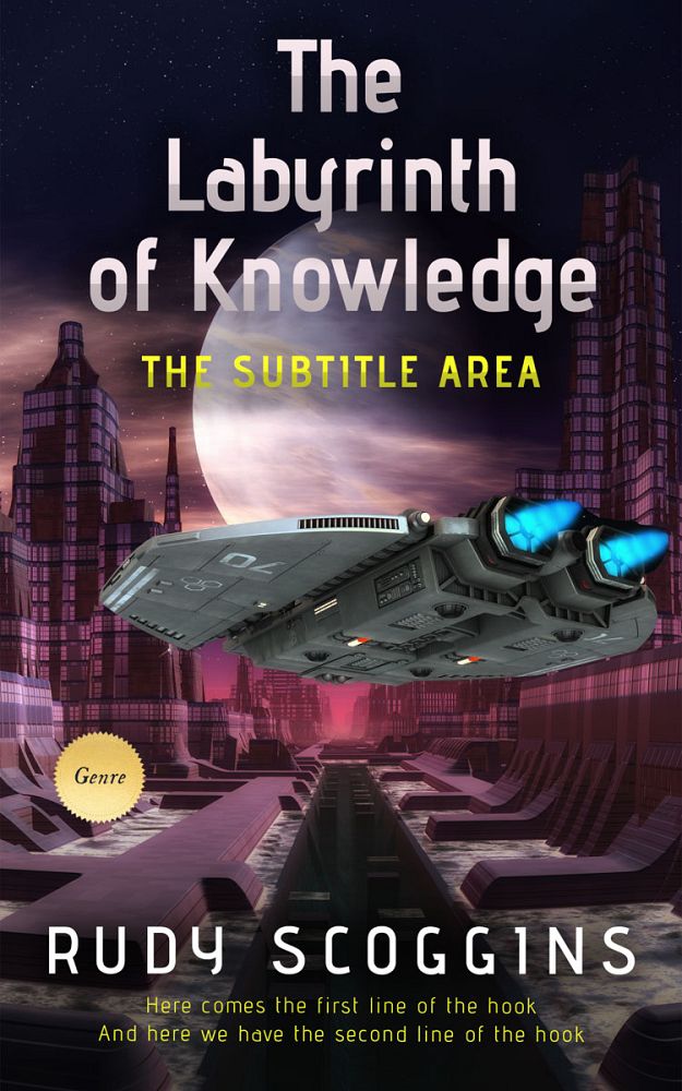 Front view of Bastille #2581 - Premade Science Fiction Book Cover | BookCoverZone