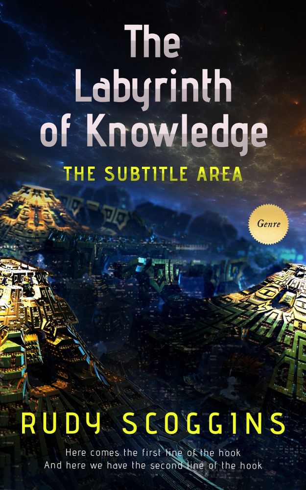 Front view of Mirage #2589 - Premade Science Fiction Book Cover | BookCoverZone