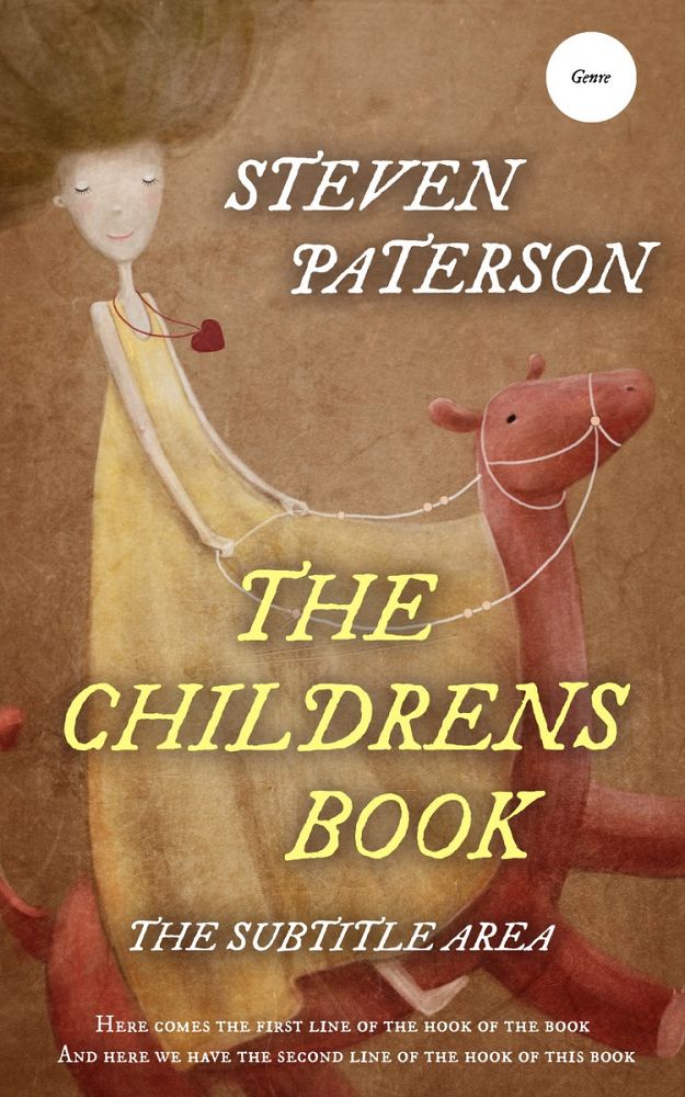 Front view of Cape Palliser #2732 - Premade Children Book Cover | BookCoverZone