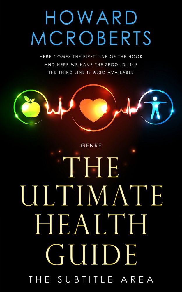 Front view of Night Rider #2781 - Premade Health & Mind & Body Book Cover | BookCoverZone