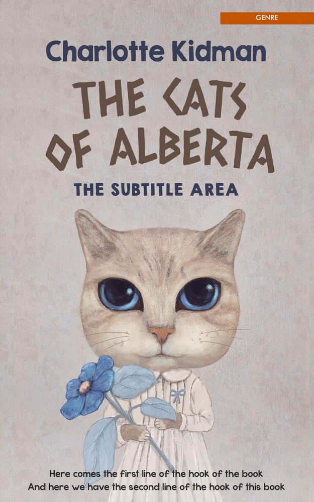 Front view of Silver Rust #2812 - Premade Children Book Cover | BookCoverZone