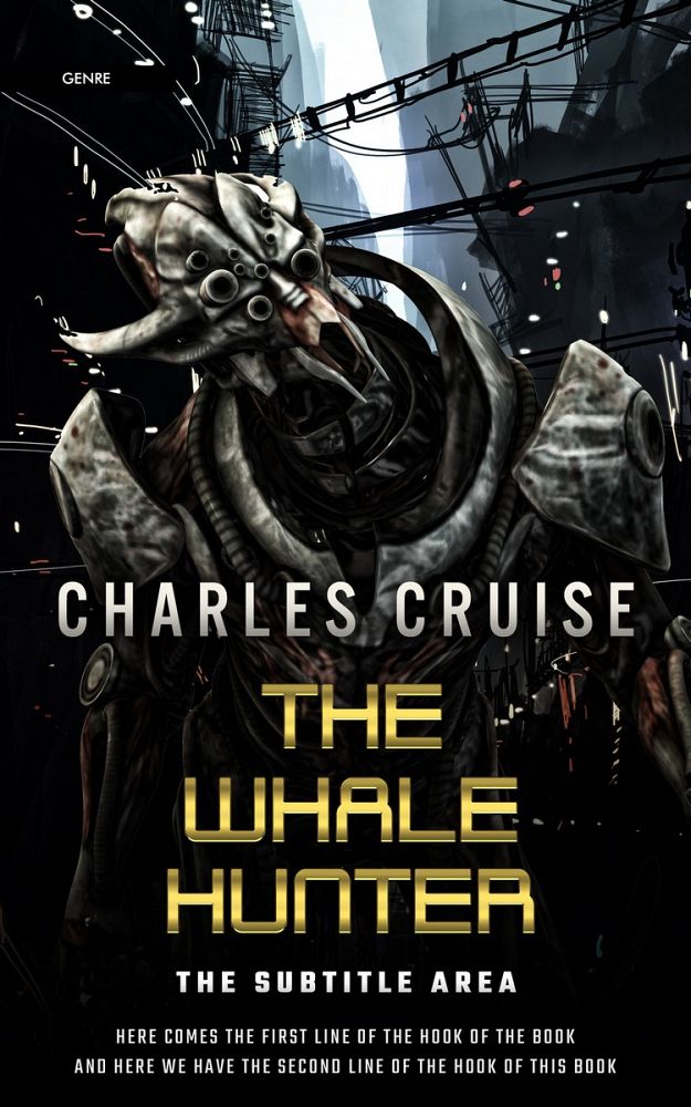 Front view of Coral Reef #2839 - Premade Science Fiction Book Cover | BookCoverZone