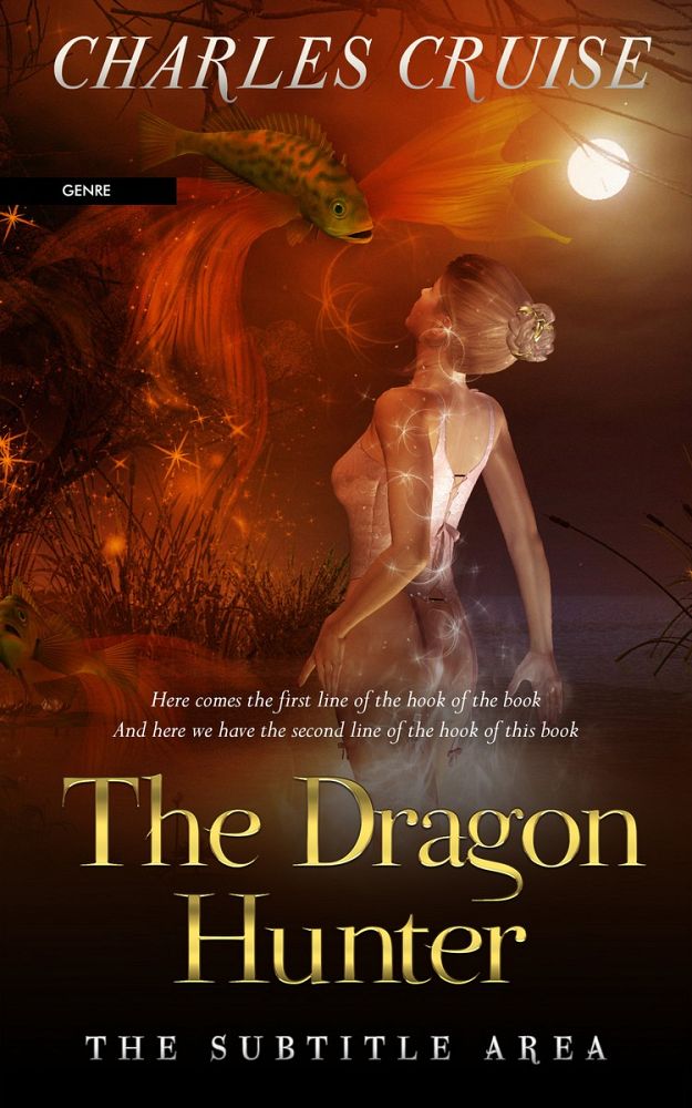 Front view of Paco #2861 - Premade Fantasy Book Cover | BookCoverZone