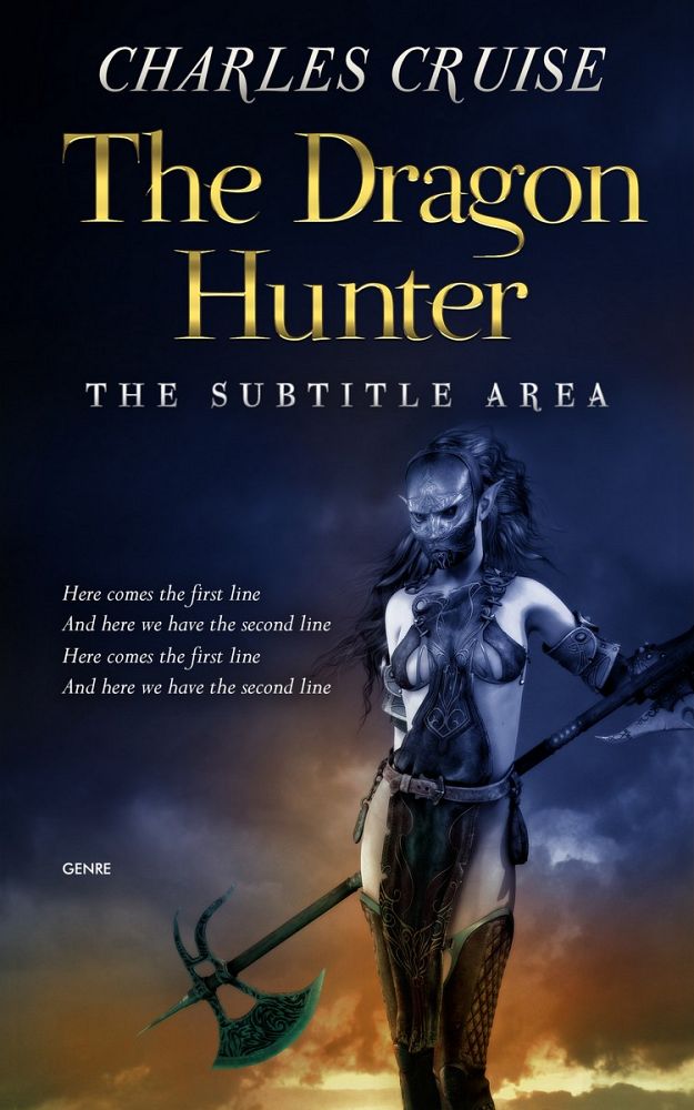 Front view of Steel Gray #2863 - Premade Fantasy Book Cover | BookCoverZone