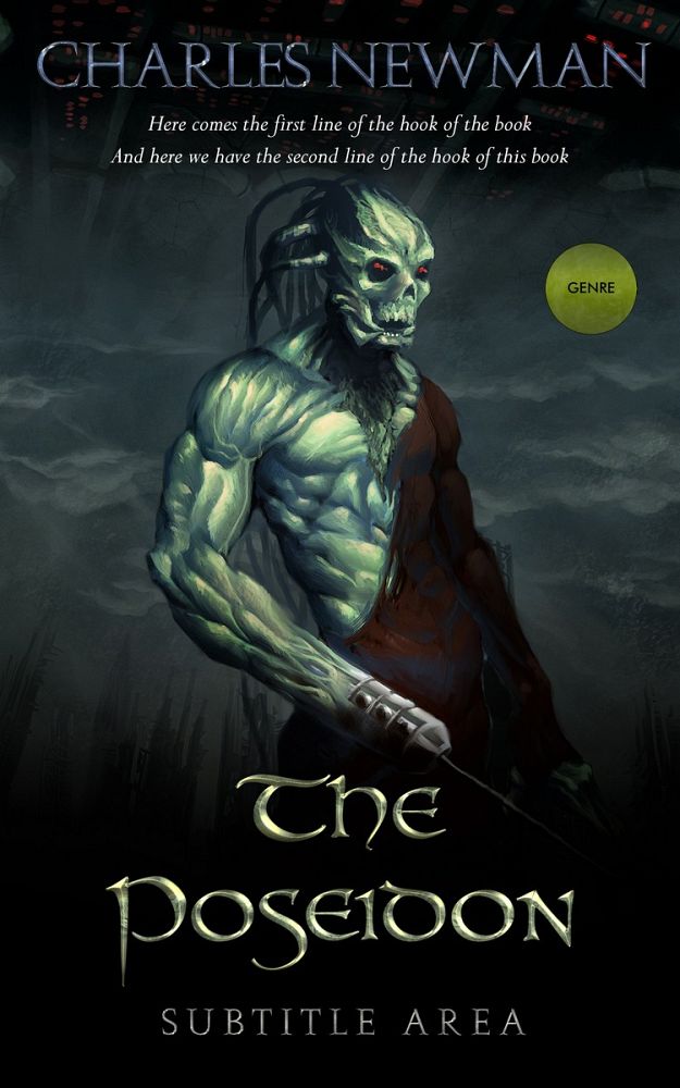 Front view of Woodsmoke #2879 - Premade Fantasy Book Cover | BookCoverZone