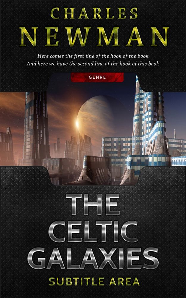Front view of Cod Gray #2890 - Premade Science Fiction Book Cover | BookCoverZone