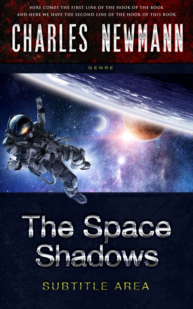 Front view of Gray Suit #2897 - Premade Science Fiction Book Cover | BookCoverZone
