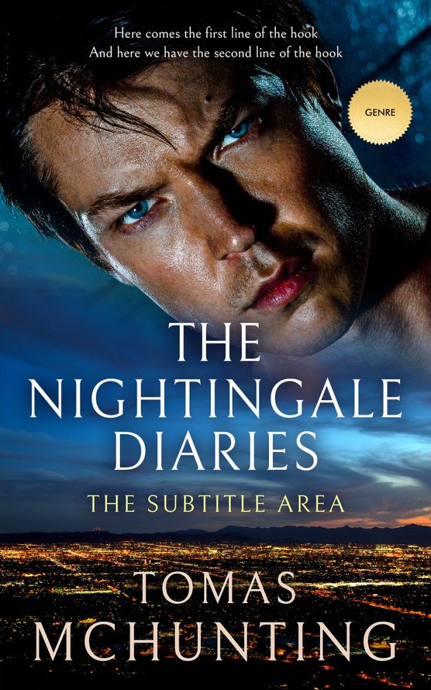 Front view of Mirage #2947 - Premade Action & Adventure Book Cover | BookCoverZone