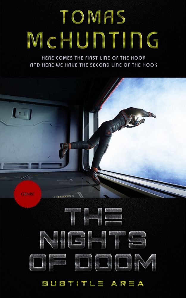 Front view of Iron #2954 - Premade Science Fiction Book Cover | BookCoverZone