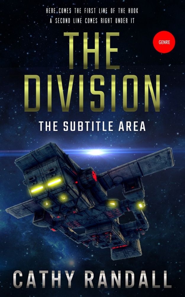 Front view of Ebony #3174 - Premade Science Fiction Book Cover | BookCoverZone
