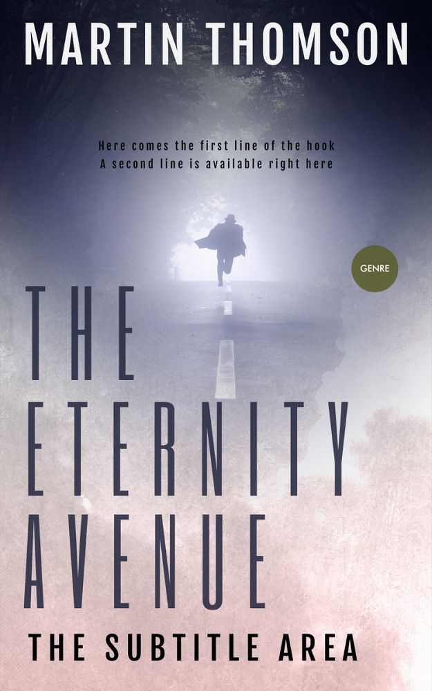 Front view of Pale Slate #3214 - Premade Mystery & Thriller & Suspense Book Cover | BookCoverZone
