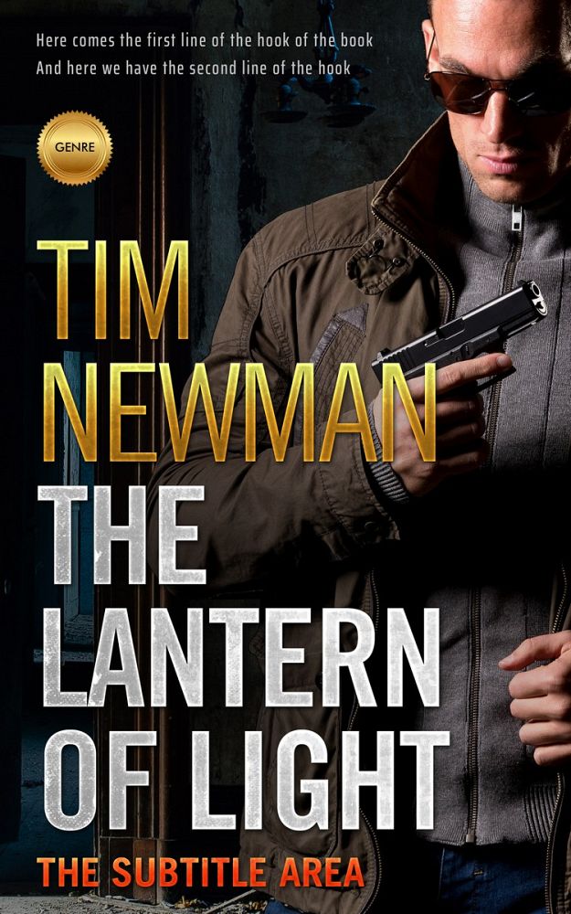 Front view of Sorrell Brown #3227 - Premade Action & Adventure Book Cover | BookCoverZone