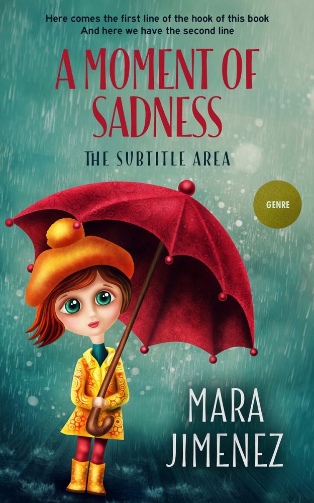 Front view of Patina #3543 - Premade Children Book Cover | BookCoverZone