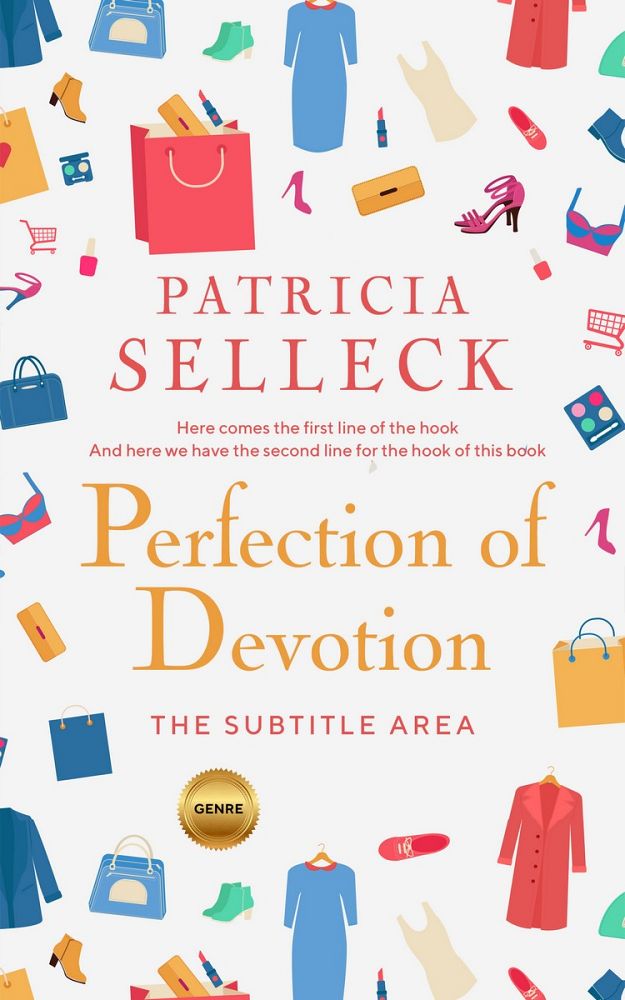 Front view of Desert Storm #3658 - Premade Chick Lit Book Cover | BookCoverZone