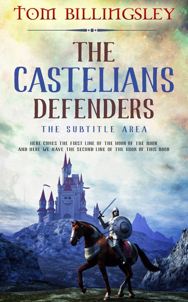 Front view of Rhino #3829 - Premade Fantasy Book Cover | BookCoverZone