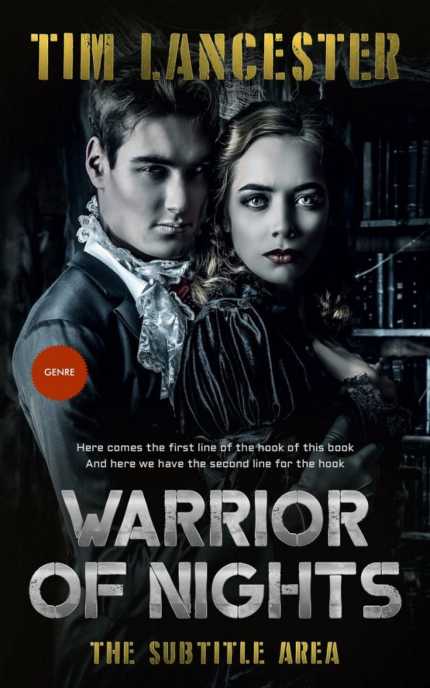 Front view of Napa #3946 - Premade Horror Book Cover | BookCoverZone