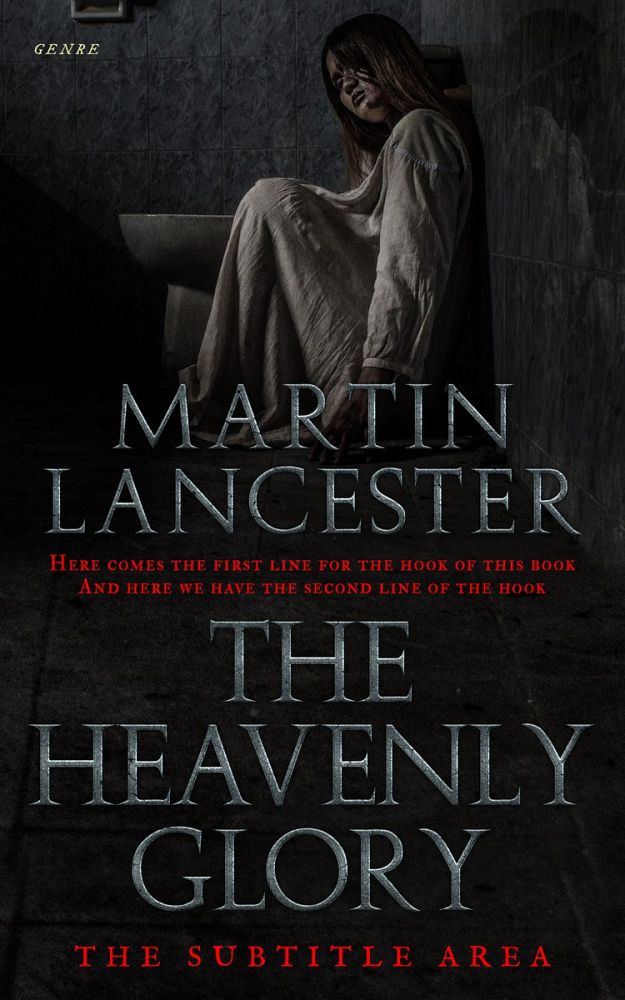Front view of Cod Gray #4042 - Premade Horror Book Cover | BookCoverZone
