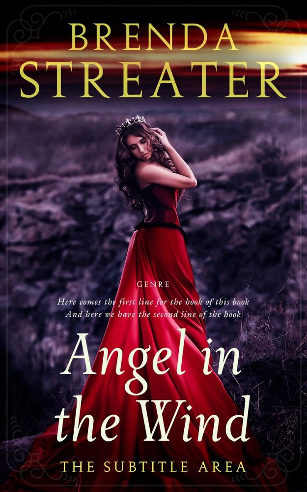 Front view of Revolver #4073 - Premade Romance Book Cover | BookCoverZone