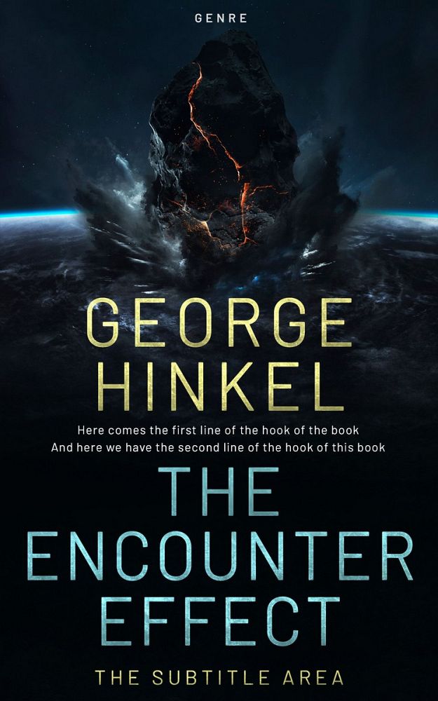 Front view of Bunker #4099 - Premade Apocalyptica Book Cover | BookCoverZone