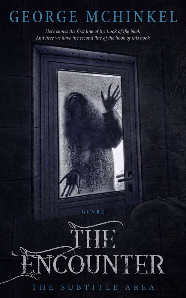 Front view of Cinder #4117 - Premade Horror Book Cover | BookCoverZone