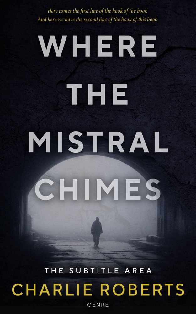 Front view of Tide #4350 - Premade Mystery & Thriller & Suspense Book Cover | BookCoverZone