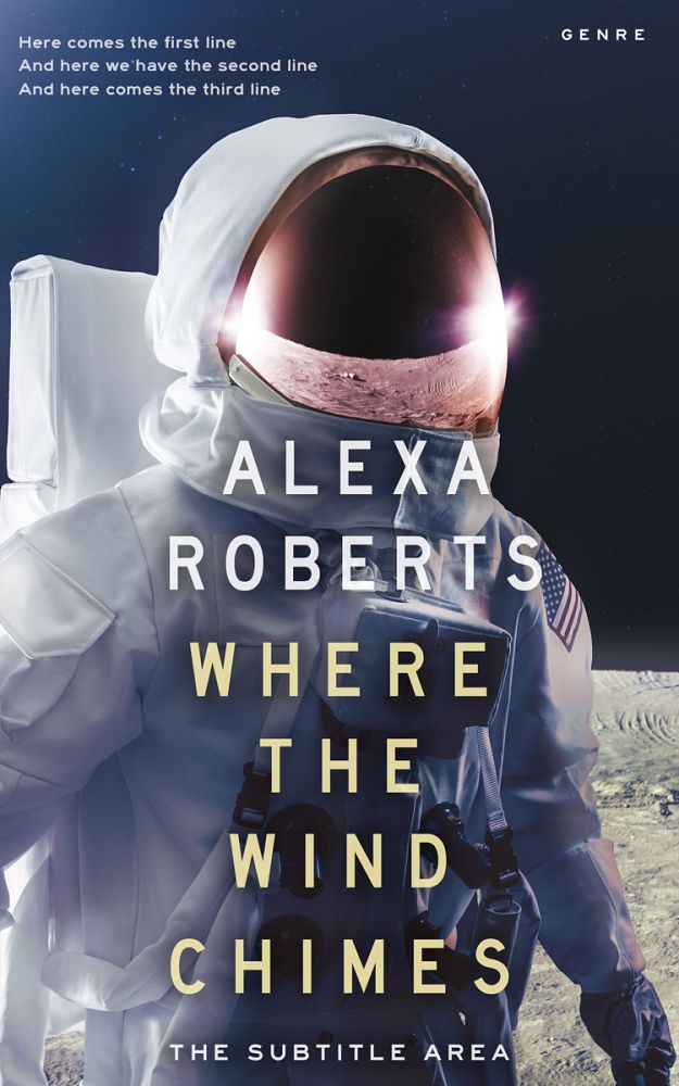 Front view of Ebony Clay #4401 - Premade Science Fiction Book Cover | BookCoverZone
