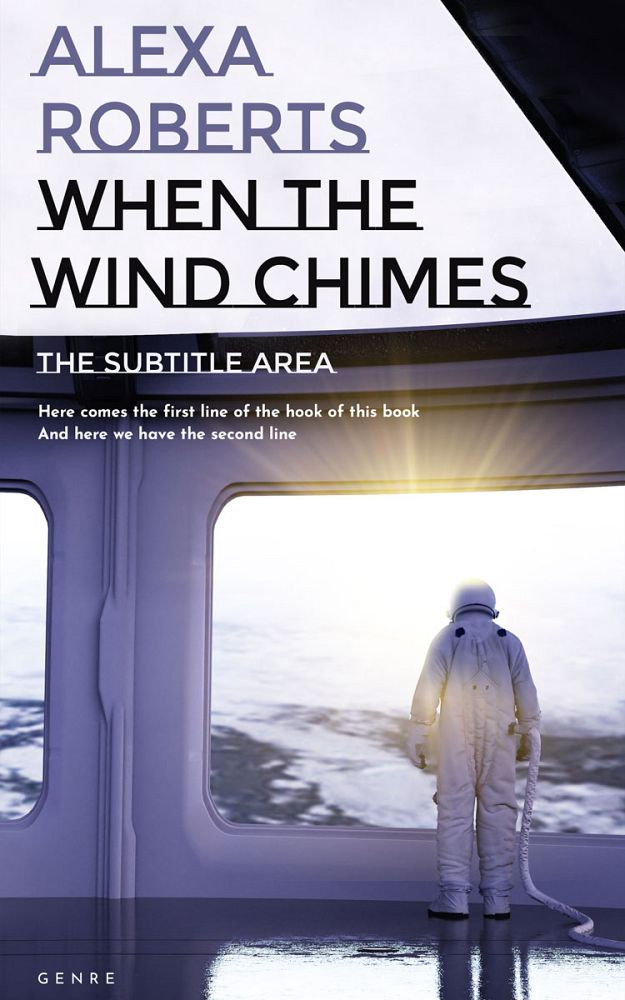 Front view of Mulled Wine #4423 - Premade Science Fiction Book Cover | BookCoverZone