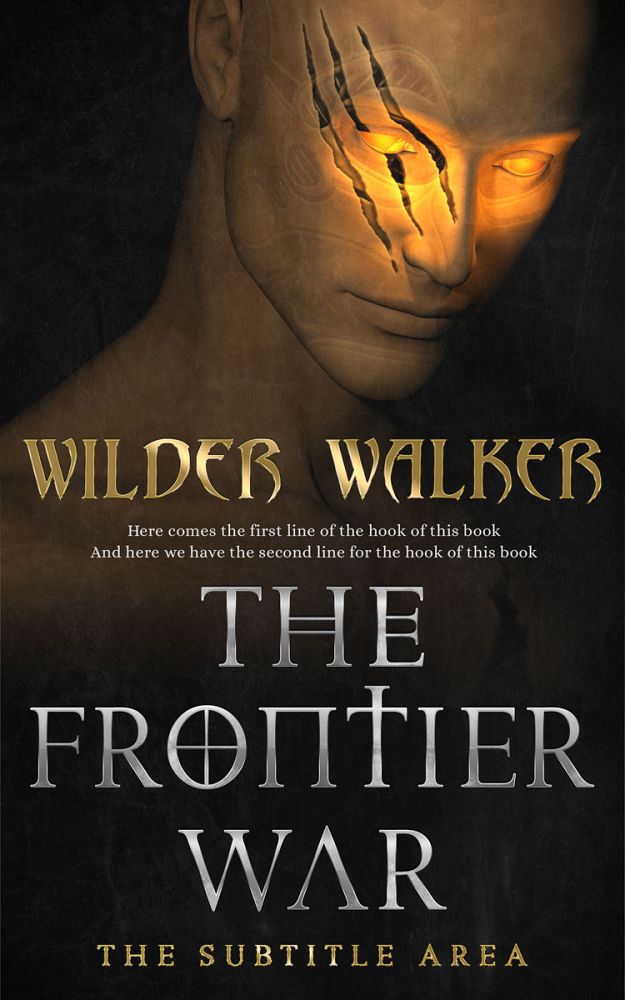 Front view of Zeus #4467 - Premade Fantasy Book Cover | BookCoverZone