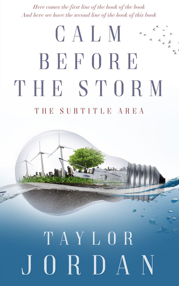 Front view of Wedgewood #4557 - Premade Environment & Ecology Book Cover | BookCoverZone