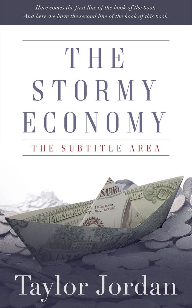 Front view of Scarpa Flow #4558 - Premade Business Book Cover | BookCoverZone