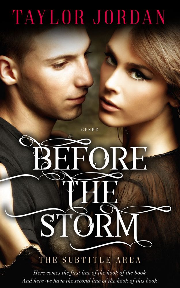 Front view of Tan #4572 - Premade Romance Book Cover | BookCoverZone