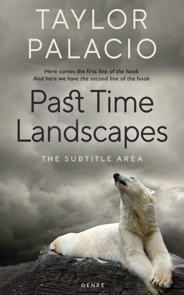 Front view of Natural Gray #4652 - Premade Environment & Ecology Book Cover | BookCoverZone