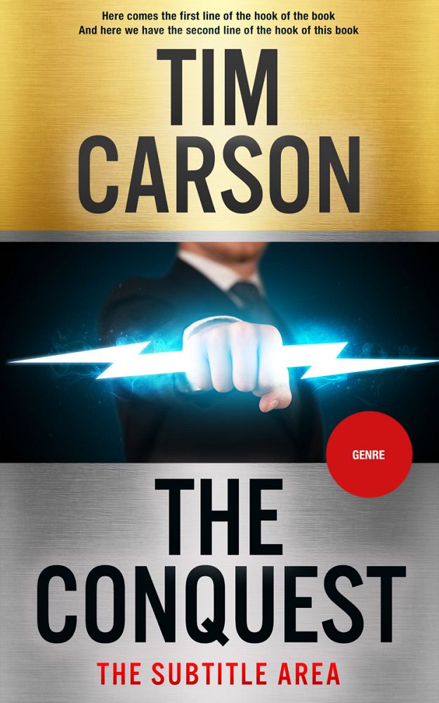 Front view of Chino #4686 - Premade Business Book Cover | BookCoverZone