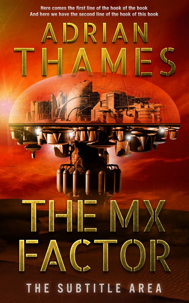 Front view of Rebel #4726 - Premade Science Fiction Book Cover | BookCoverZone
