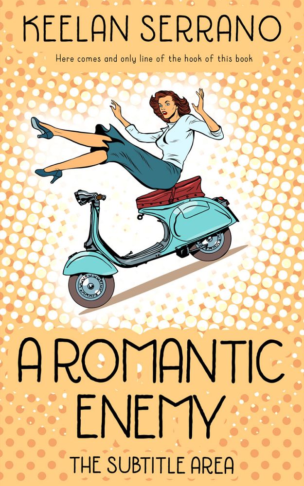 Front view of Manhattan #4784 - Premade Chick Lit Book Cover | BookCoverZone