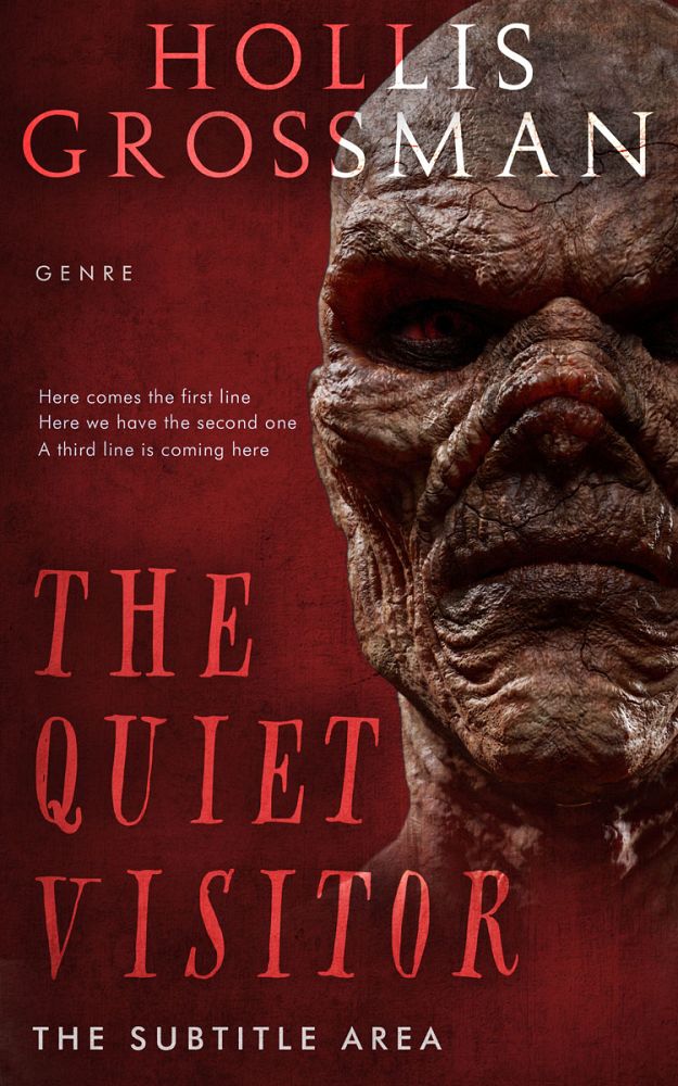 Front view of Cedar #4808 - Premade Horror Book Cover | BookCoverZone