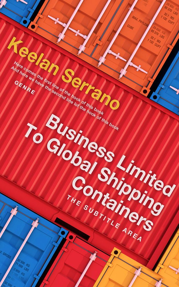 Front view of Valencia #4854 - Premade Business Book Cover | BookCoverZone