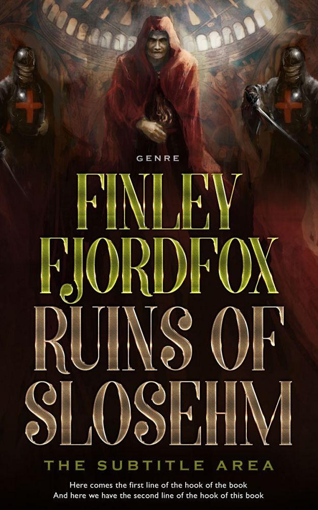 Front view of Coffee Bean #4895 - Premade Fantasy Book Cover | BookCoverZone