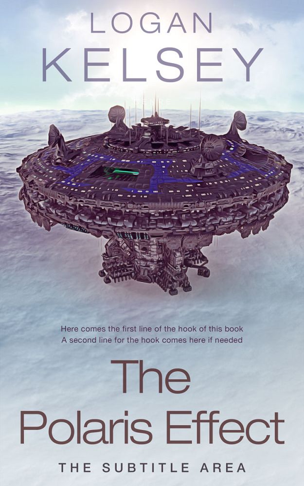 Front view of Loblolly #4968 - Premade Science Fiction Book Cover | BookCoverZone