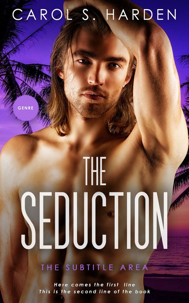 Front view of Crater Brown #5073 - Premade Erotica Book Cover | BookCoverZone