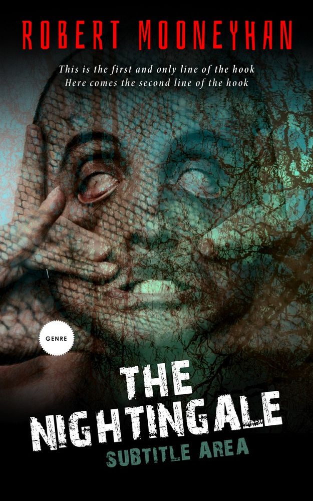 Front view of Heavy Metal #5217 - Premade Horror Book Cover | BookCoverZone