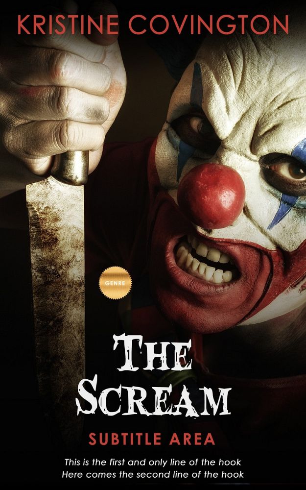 Front view of Rodeo Dust #5234 - Premade Horror Book Cover | BookCoverZone