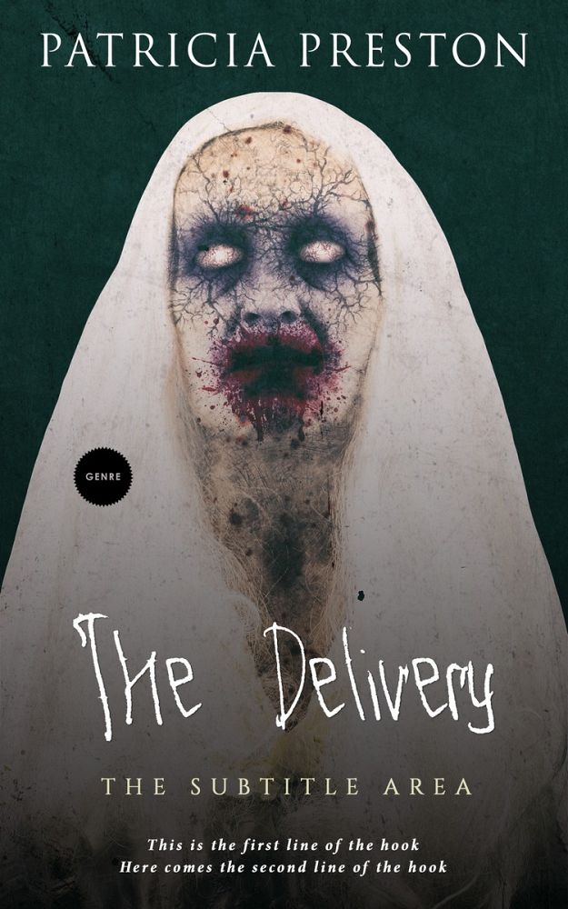 Front view of Outer Space #5271 - Premade Horror Book Cover | BookCoverZone