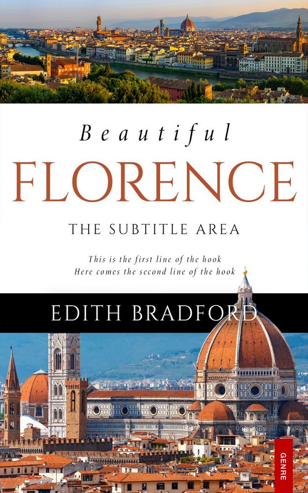 Front view of My Pink #5314 - Premade Travel Book Cover | BookCoverZone