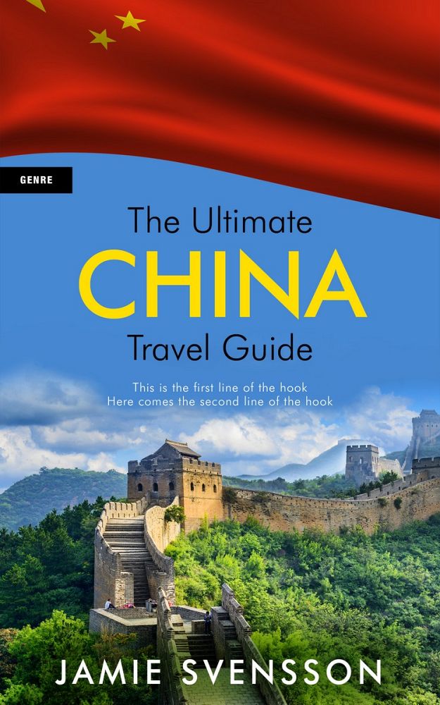 Front view of Metallic Bronze #5401 - Premade Travel Book Cover | BookCoverZone